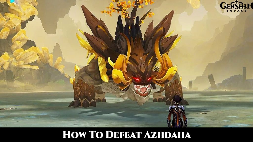 How To Defeat Azhdaha In Genshin Impact Azhdaha Fight Guide