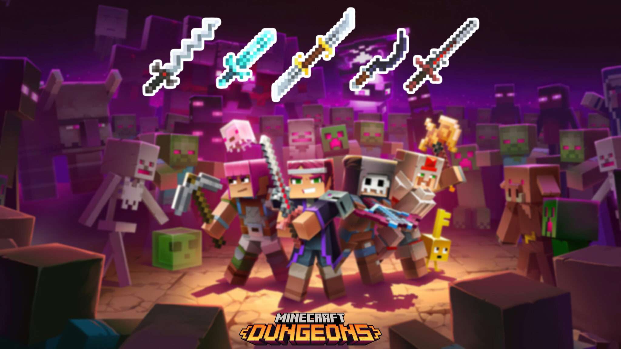 Where To Get The Best Weapon In Minecraft Dungeons