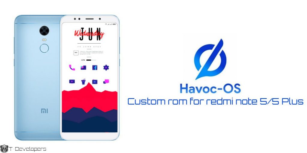 Custom rom for redmi note 5 5 Plus HAVO