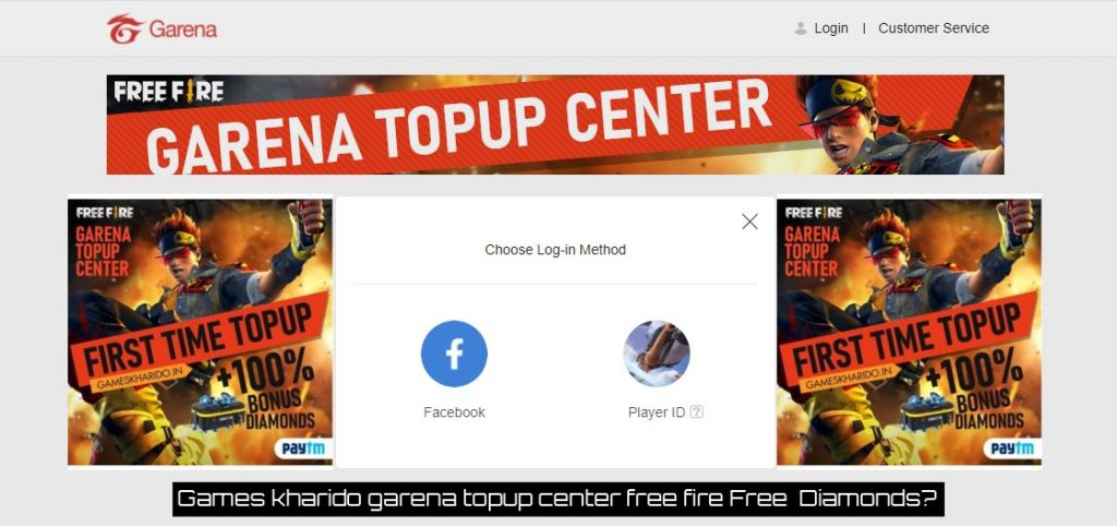 Games kharido garena topup center free fire Free Diamonds  1