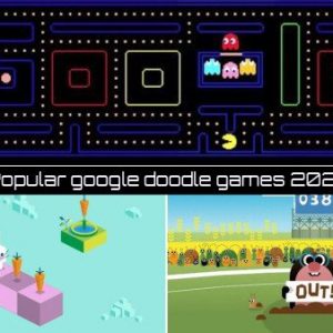 Popular google doodle games|2021