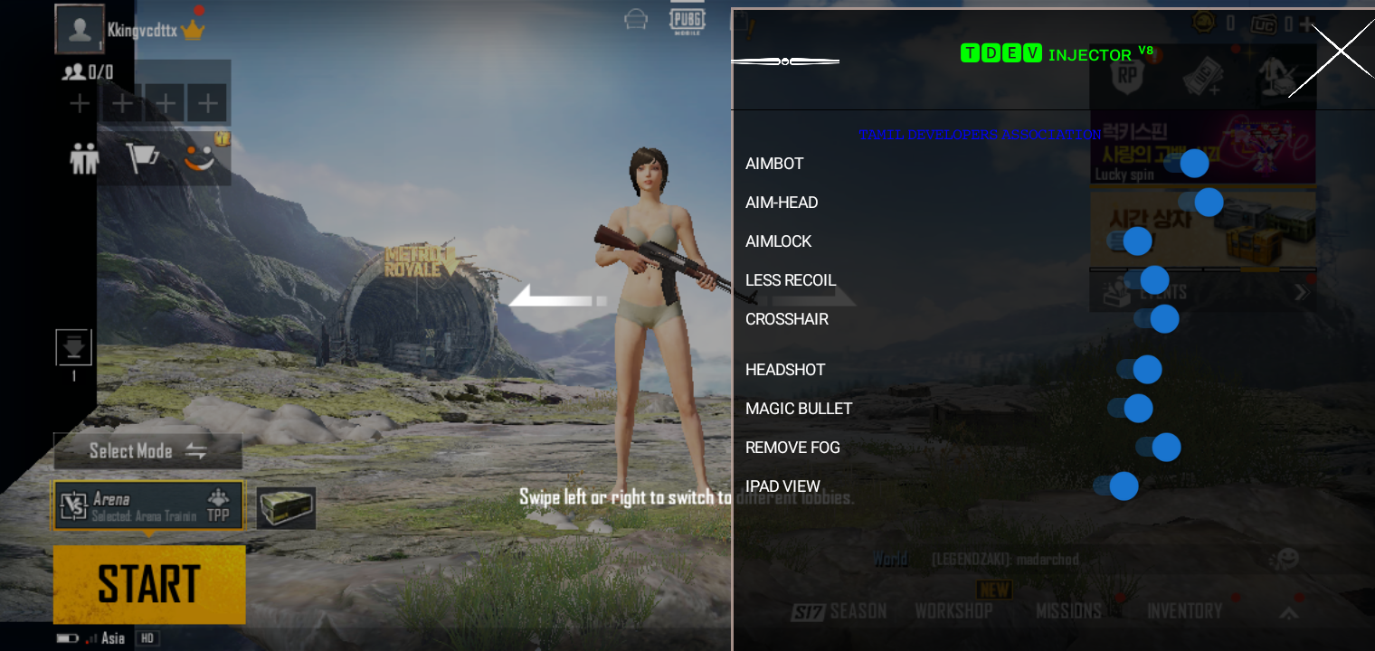 Read more about the article PUBG Injector v8 Hack Season 17|1.2.0