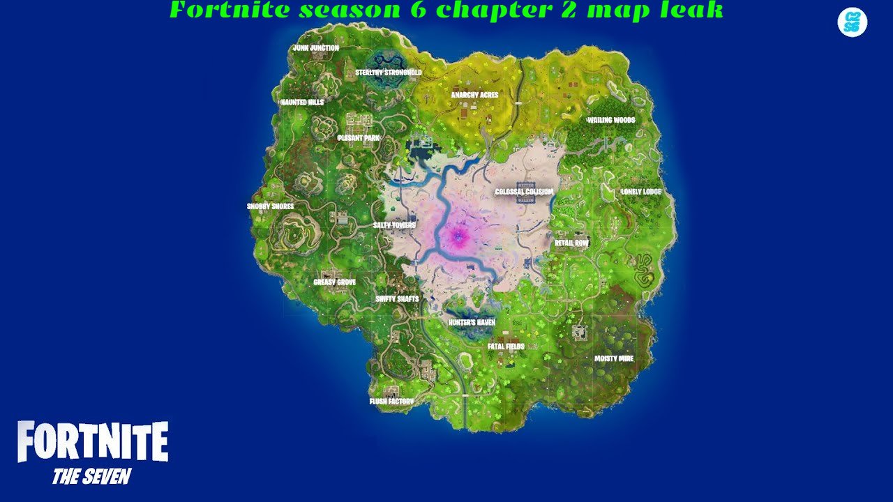 Fortnite season 6 chapter 2 map leak 1