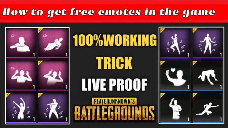 Read more about the article PUBG Mobile: How to get free emotes in the game