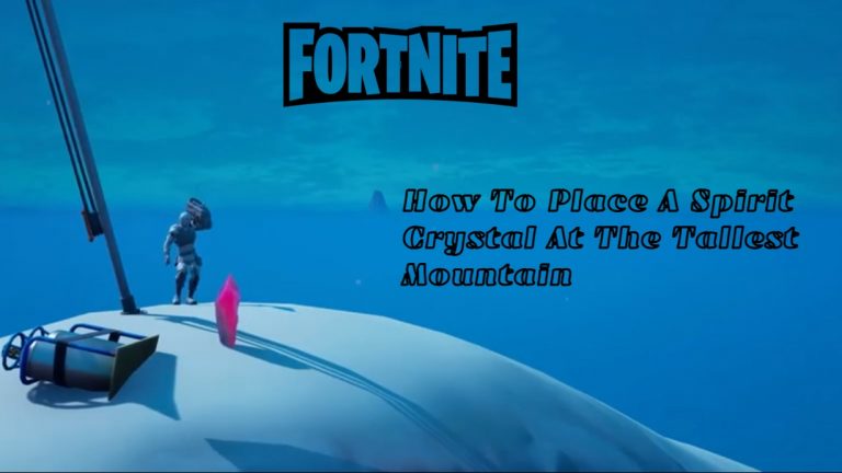 Read more about the article How to place a spirit crystal at the tallest mountain in Fortnite Chapter 2 Season 6