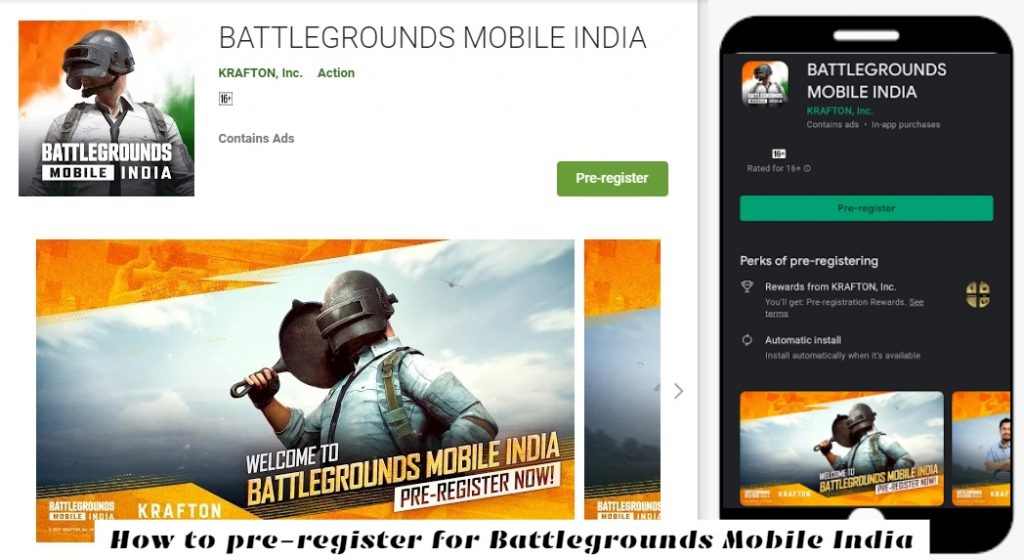 download 4How to pre register for Battlegrounds Mobile India PUBG today