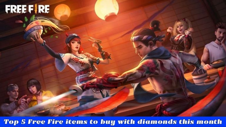 Read more about the article Top 5 Free Fire items to buy with diamonds this month