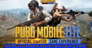 Read more about the article PUBG Mobile Lite redeem codes Today 14 July 2021
