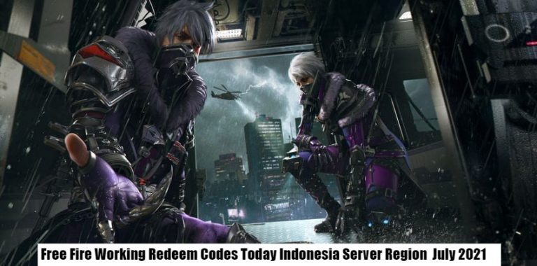 Read more about the article Free Fire Working Redeem Codes Today Indonesia Server Region 9 July 2021