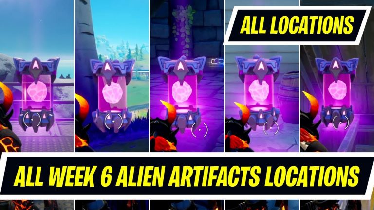 Read more about the article All Alien Artifact Locations Week 6 In Fortnite