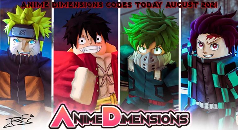 Read more about the article Anime Dimensions Codes Today 20 August  2021