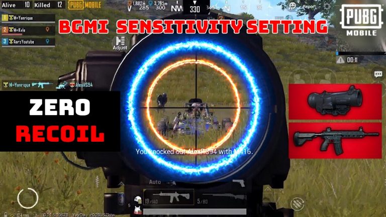 Read more about the article BGMI Zero Recoil Sensitivity Setting 2021