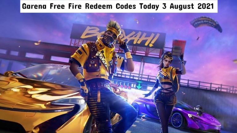 Read more about the article Garena Free Fire Redeem Codes Today 3   August 2021