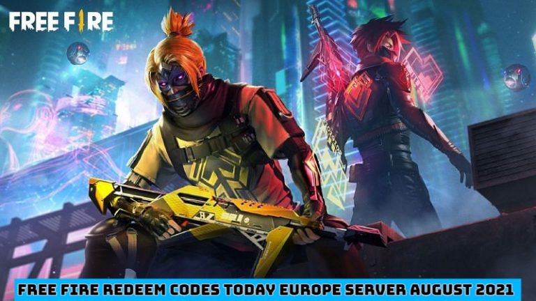 Read more about the article Free Fire Working Redeem Codes Today Europe Server Region 26 August 2021