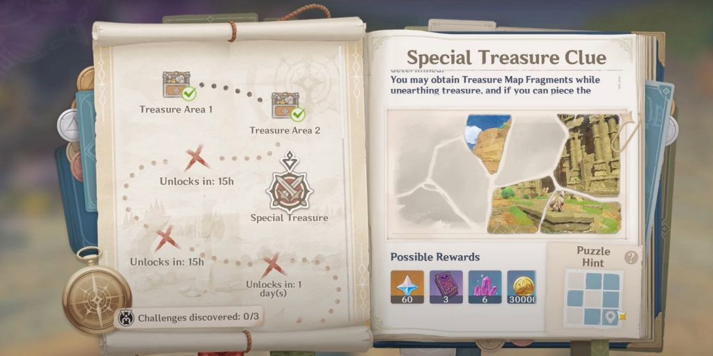 Where to find the two Special Treasures locations In Genshin Impact