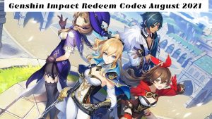 Read more about the article Genshin Impact Redeem Codes Today 19 August 2021