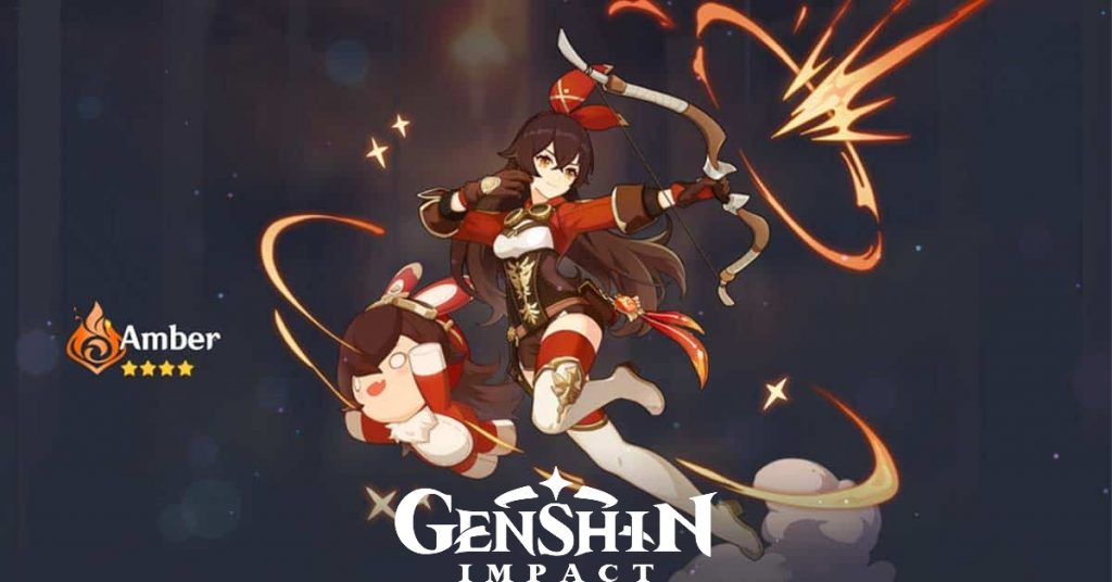 Genshin Impact Amber: Build Weapon Abilities Skills