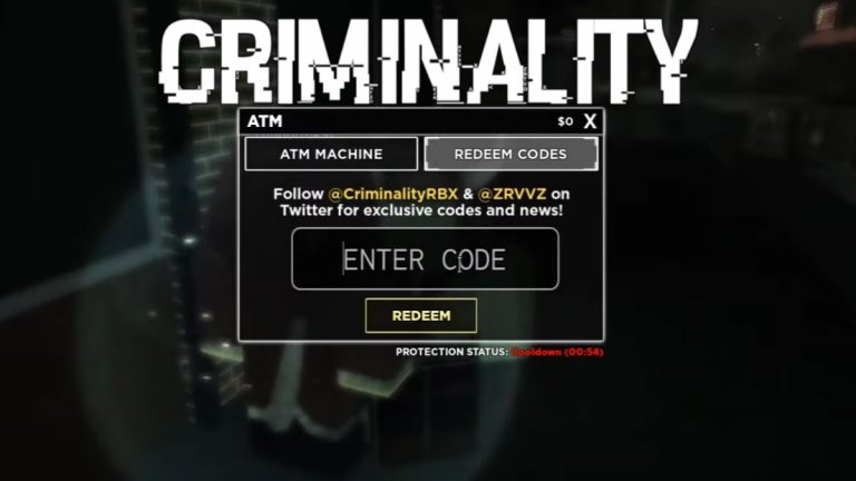 Read more about the article Roblox Criminality Codes Today 4 November 2021