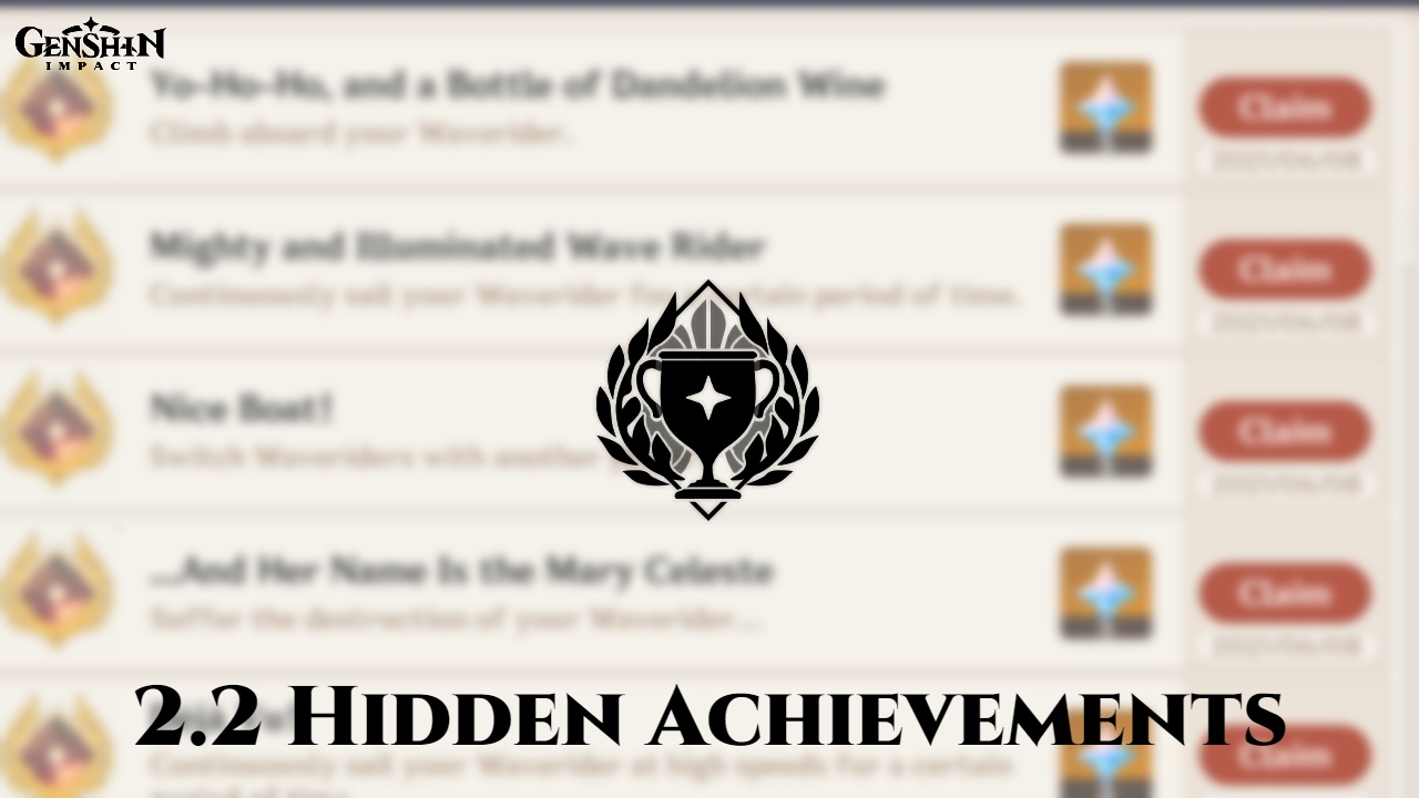 You are currently viewing Genshin Impact 2.2 Hidden Achievements Guide