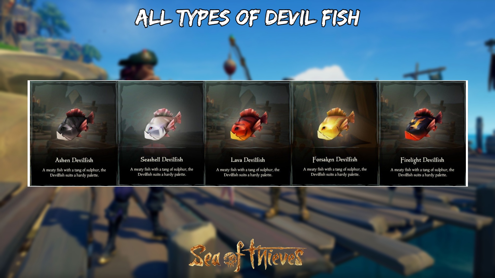 rarest devilfish sea of thieves