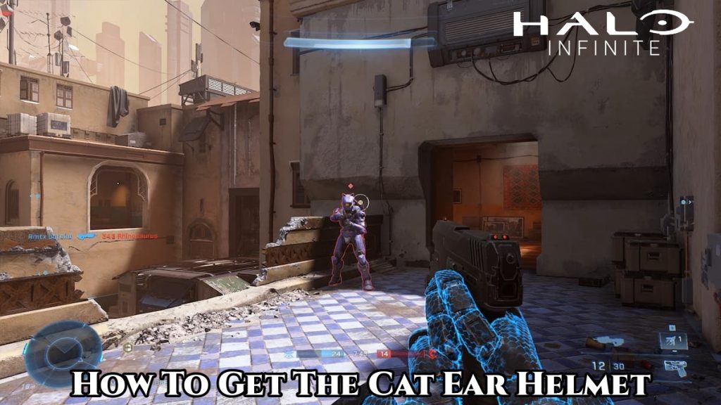 Halo Infinite  How To Get The Cat Ear Helmet