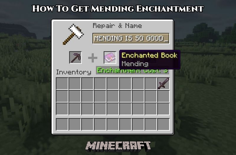 How To Get Mending Enchantment