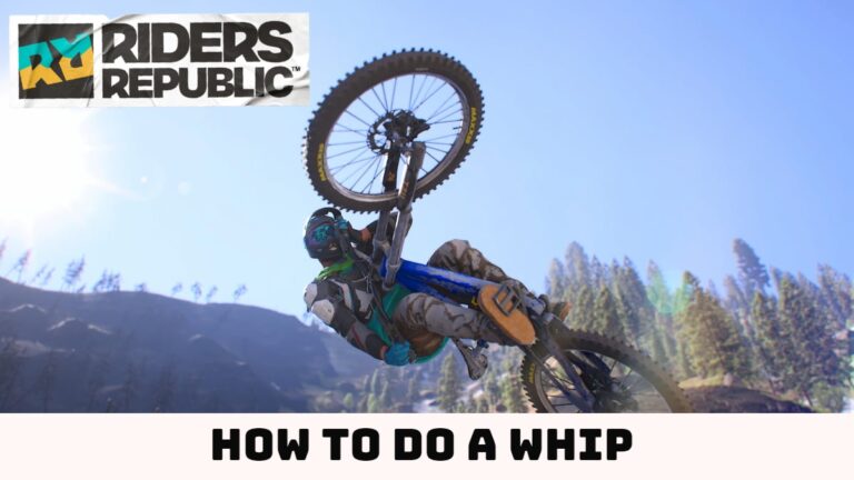 Read more about the article How To Do A Whip In Riders Republic