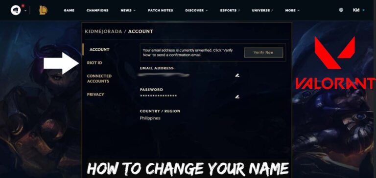 Read more about the article How To Change Your Name In Valorant