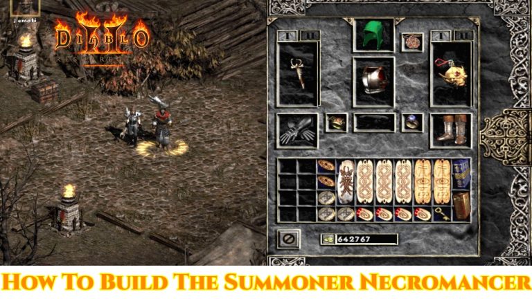 diablo 2 necromancer summoner build normal