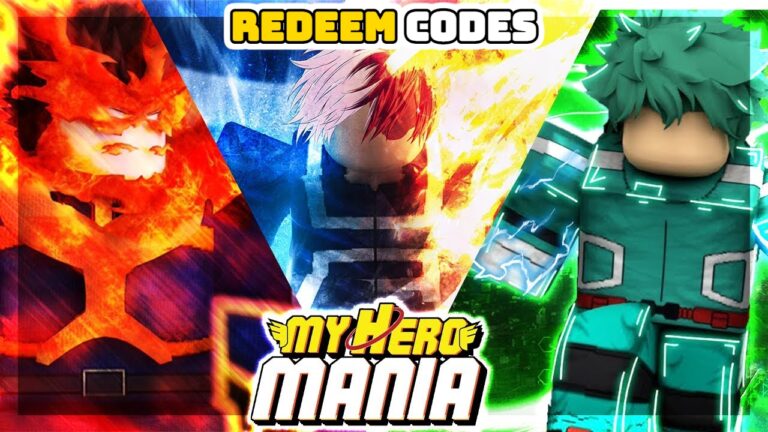 Read more about the article My Hero Mania Redeem Codes Today 23 December 2021