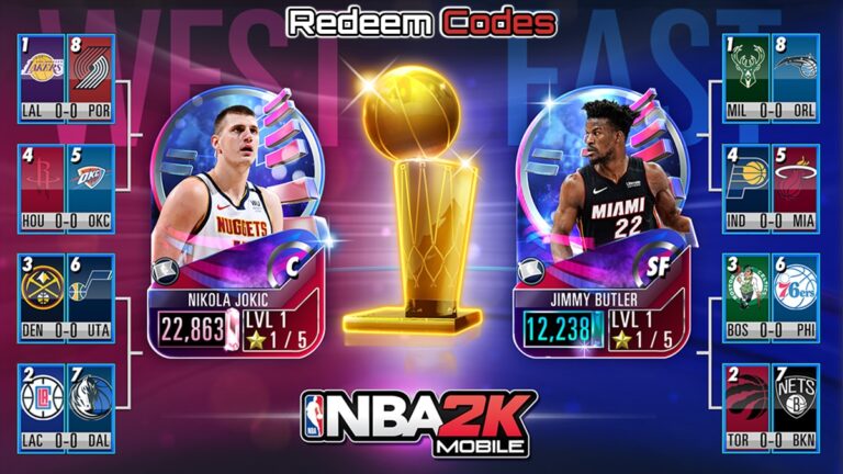 Read more about the article NBA 2K Mobile Redeem Codes Today 23 December 2021