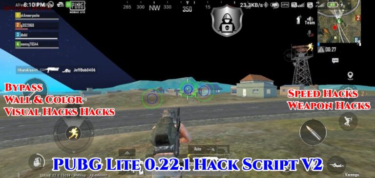 Read more about the article PUBG Lite 0.22.1 Hack Script V2 Free Download