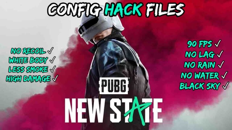 Read more about the article PUBG New State No Smoke Config Hack  File