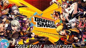 Read more about the article Graffiti Smash Codes Today 13 January 2022