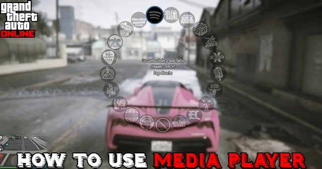 gta v how to use media player