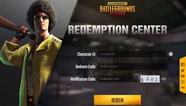 Read more about the article Pubg Mobile Redeem Codes 29 July 2022