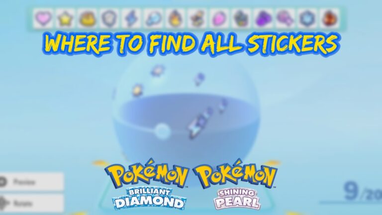 Read more about the article Where To Find All Stickers In Pokemon Brilliant Diamond And Shining Pearl