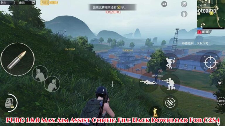 Read more about the article PUBG 1.8.0 Max Aim Assist Config File Hack Download For C2S4