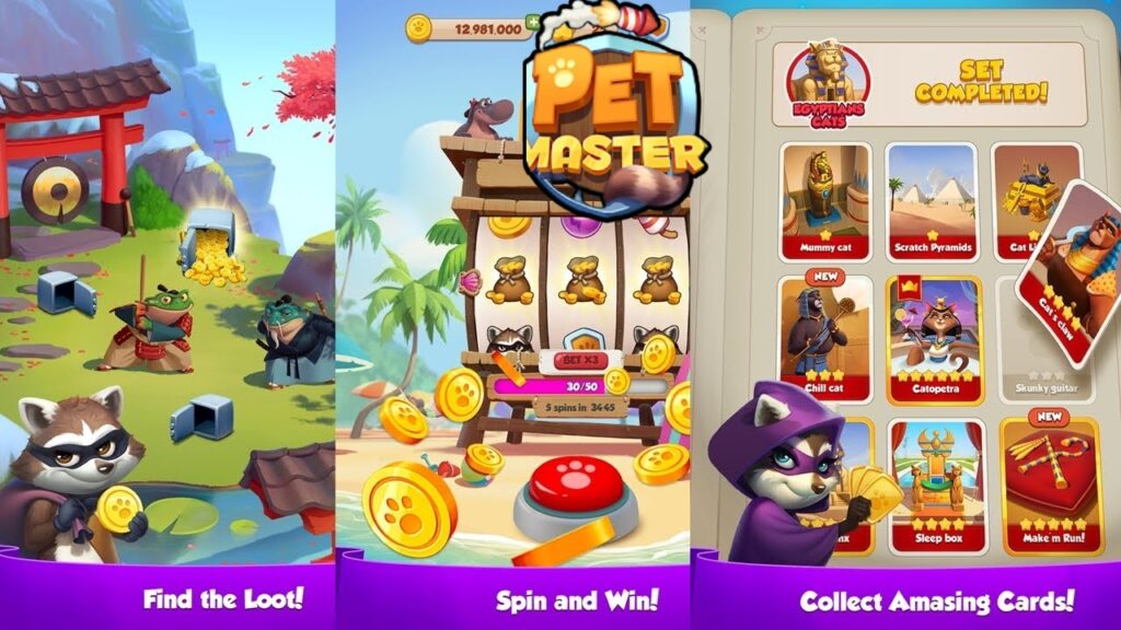 Pet Master Free Spins and Coins Today 25 May 2022