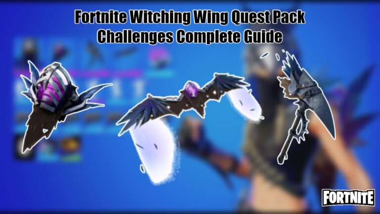 Read more about the article Fortnite Witching Wing Quest Pack Challenges Complete Guide