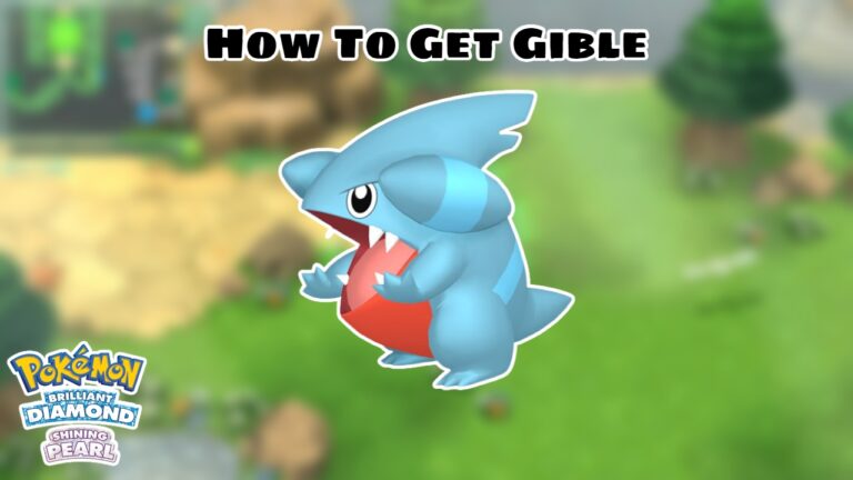 Read more about the article How To Get Gible In Pokemon Brilliant Diamond And Shining Pearl