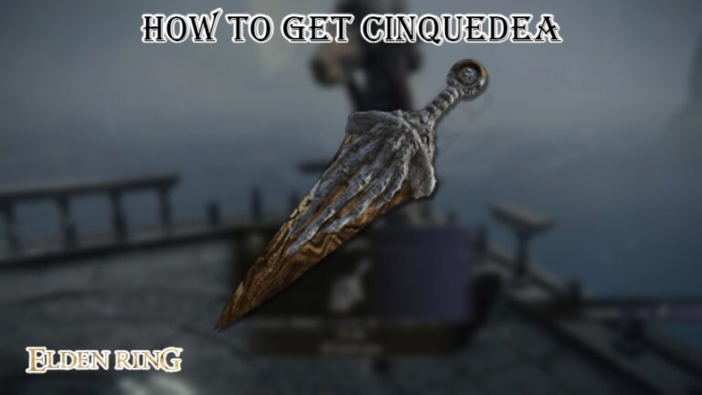 Read more about the article Elden Ring: How To Get Cinquedea