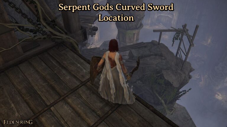 Read more about the article Serpent Gods Curved Sword Location In Elden Ring