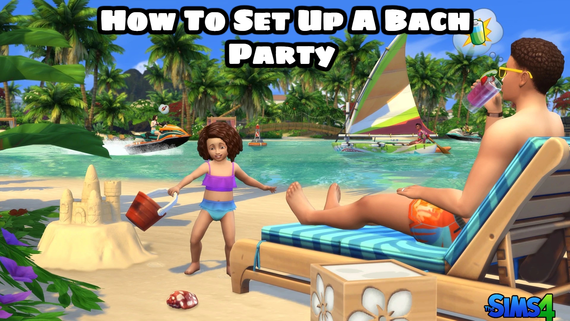 How To Set Up A Bach Party In The Sims 4