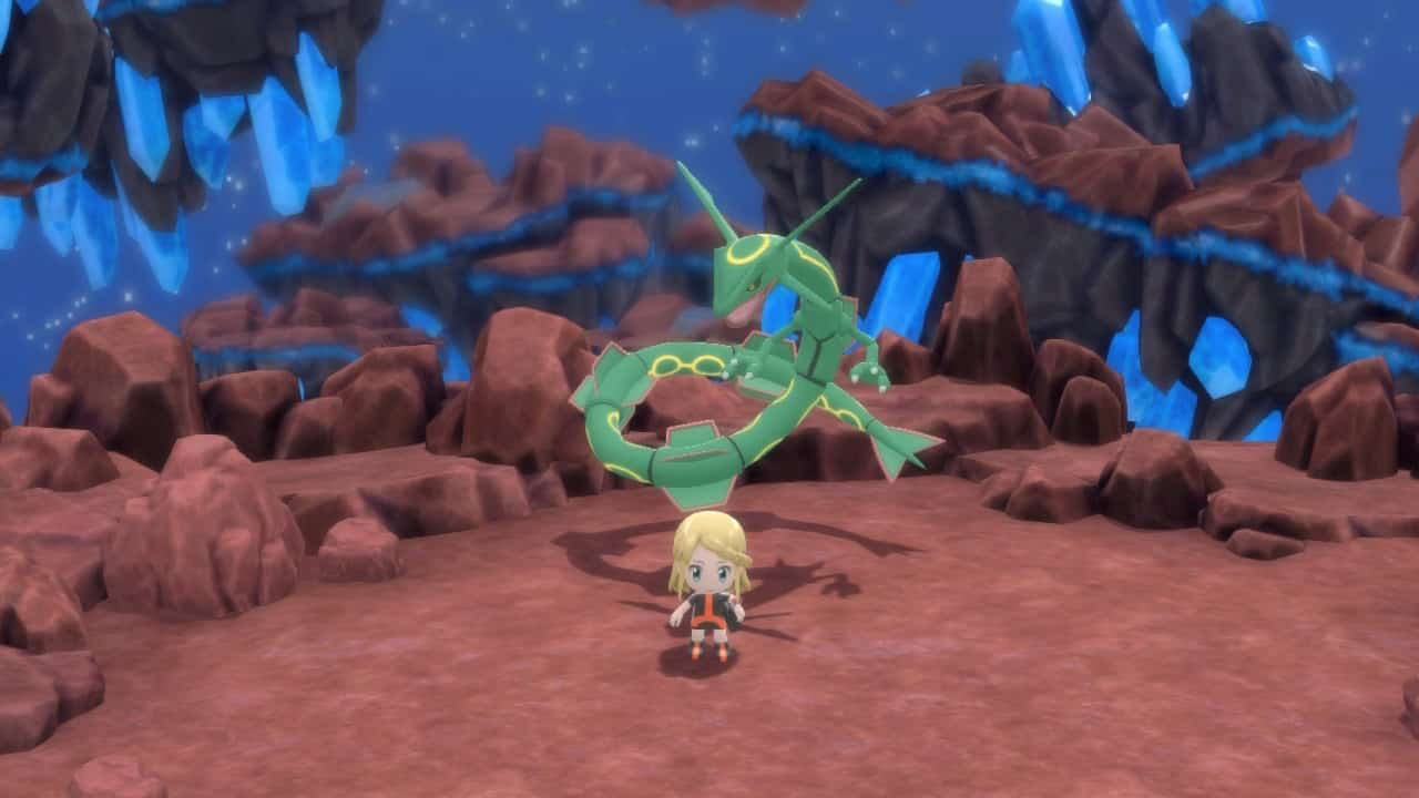 pokemon bdsp rayquaza spawn ramanas park