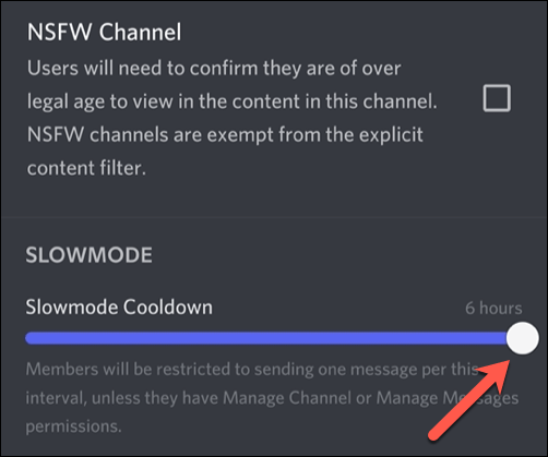 10 Discord Mobile Enable Slowmode