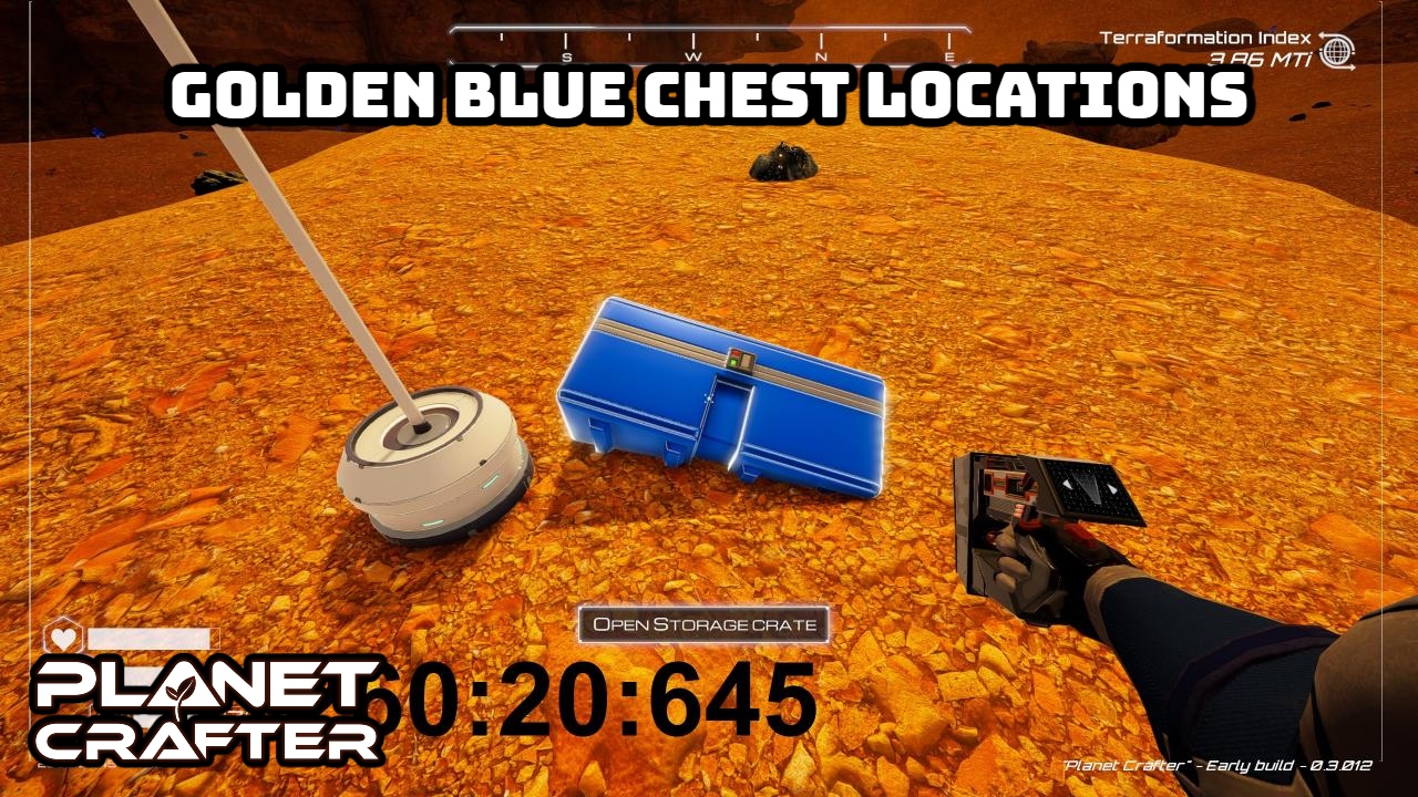 Planet Crafter. How to find the new Golden Chests
