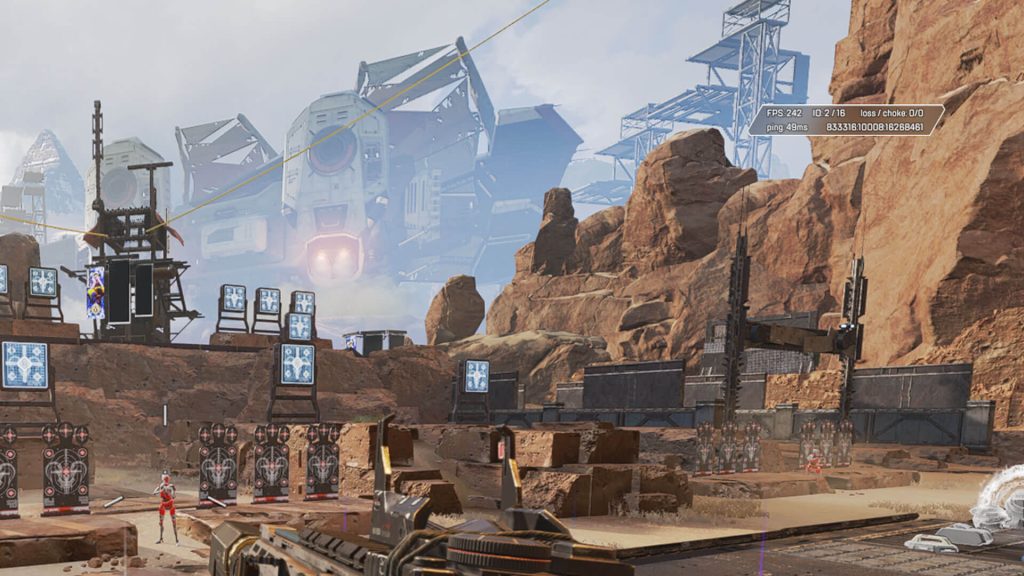 Apex Legends FPS counter