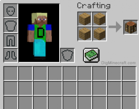 How to Create a Crafting Table in Minecraft 448x350 1