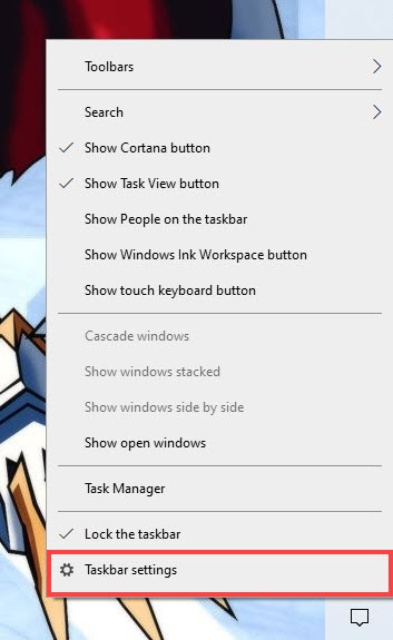 Taskbar